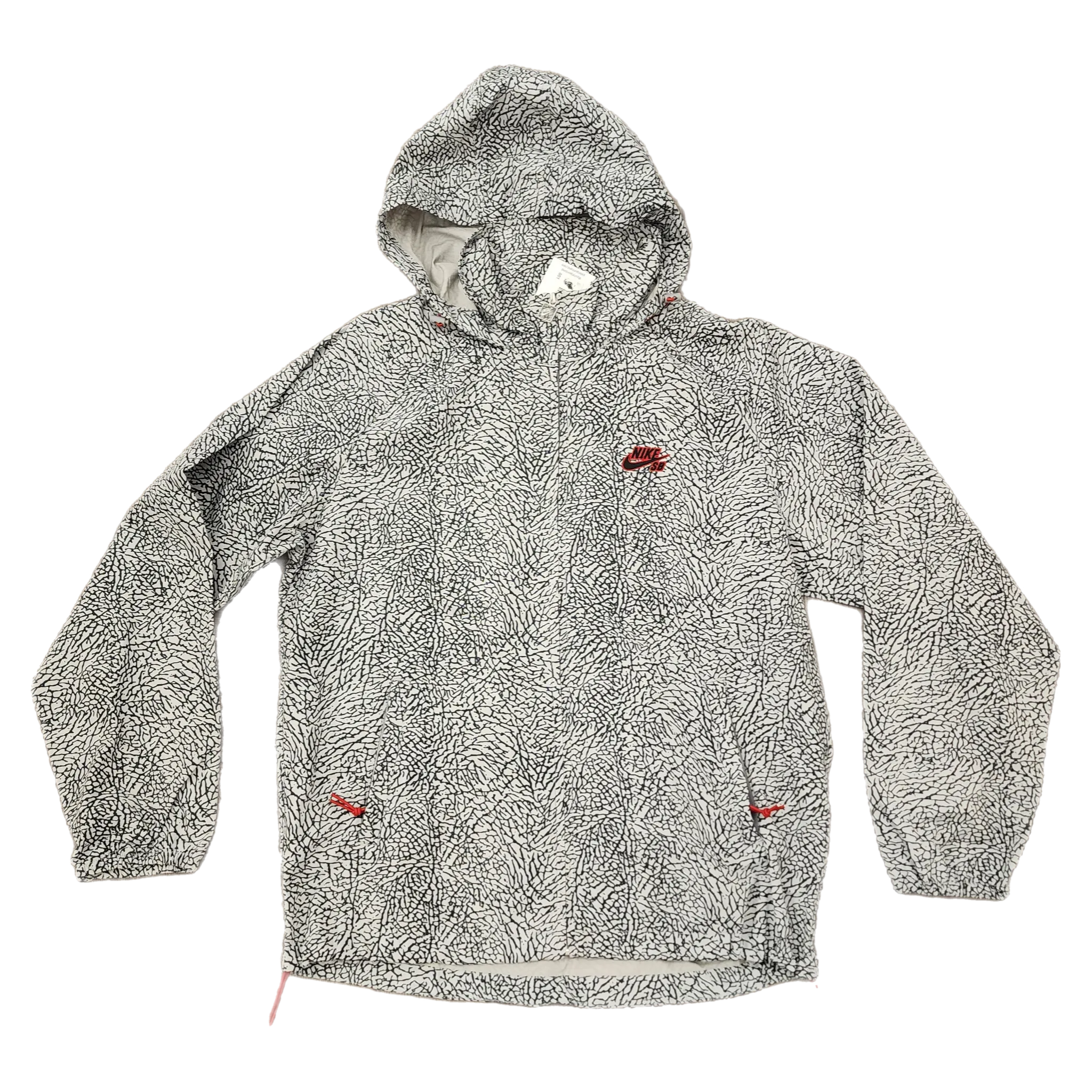 Nike SB Cement Elephant Print Windbreaker Jacket - Size Medium