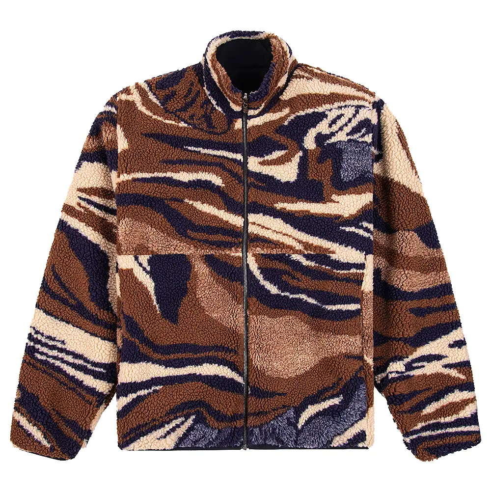 Paper Planes Marble Fleece Reversible Jacket