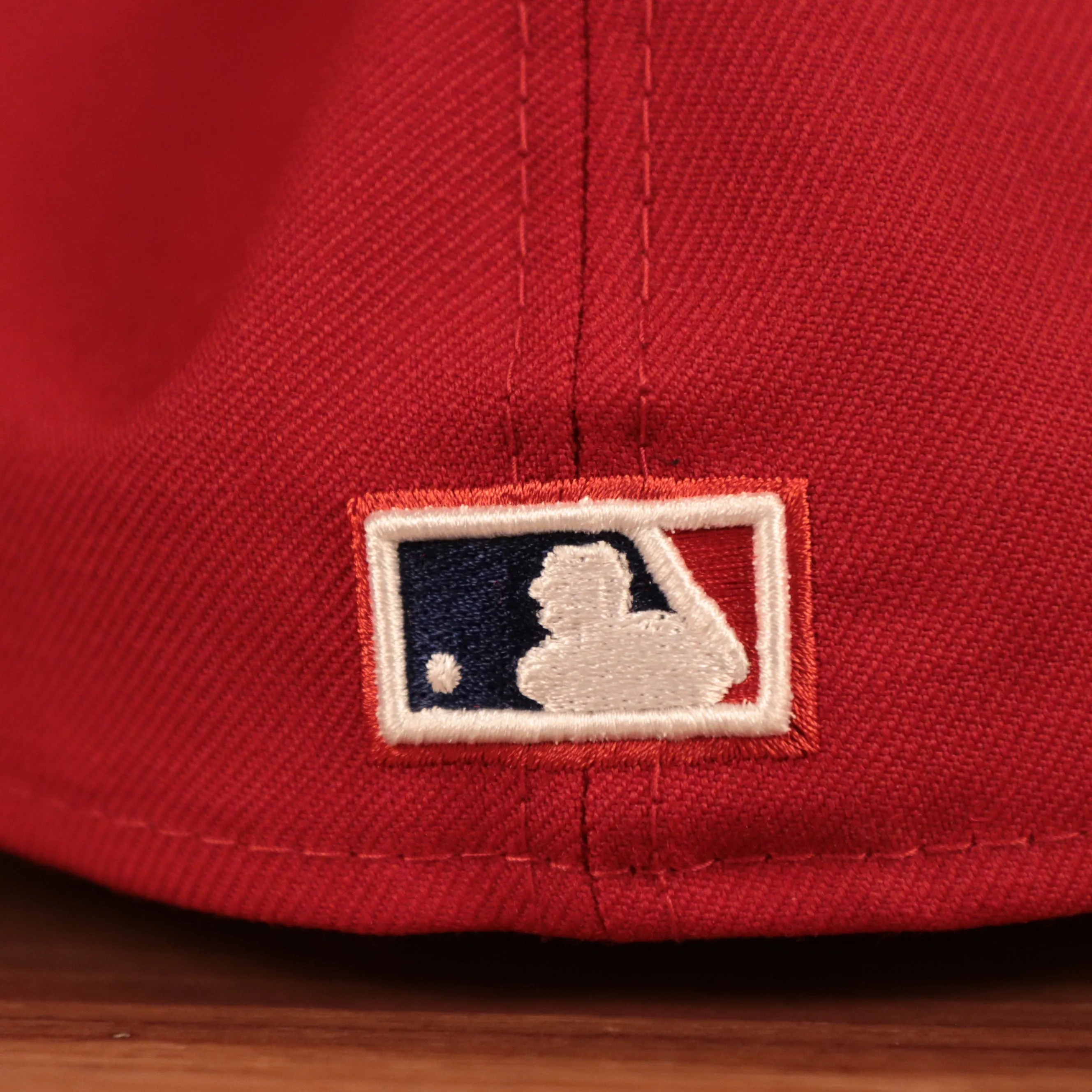 Phillies 2008 World Series Side Patch Fitted Cap | Phillies Grey Underbrim 59fifty Sidepatch Fitted Cap