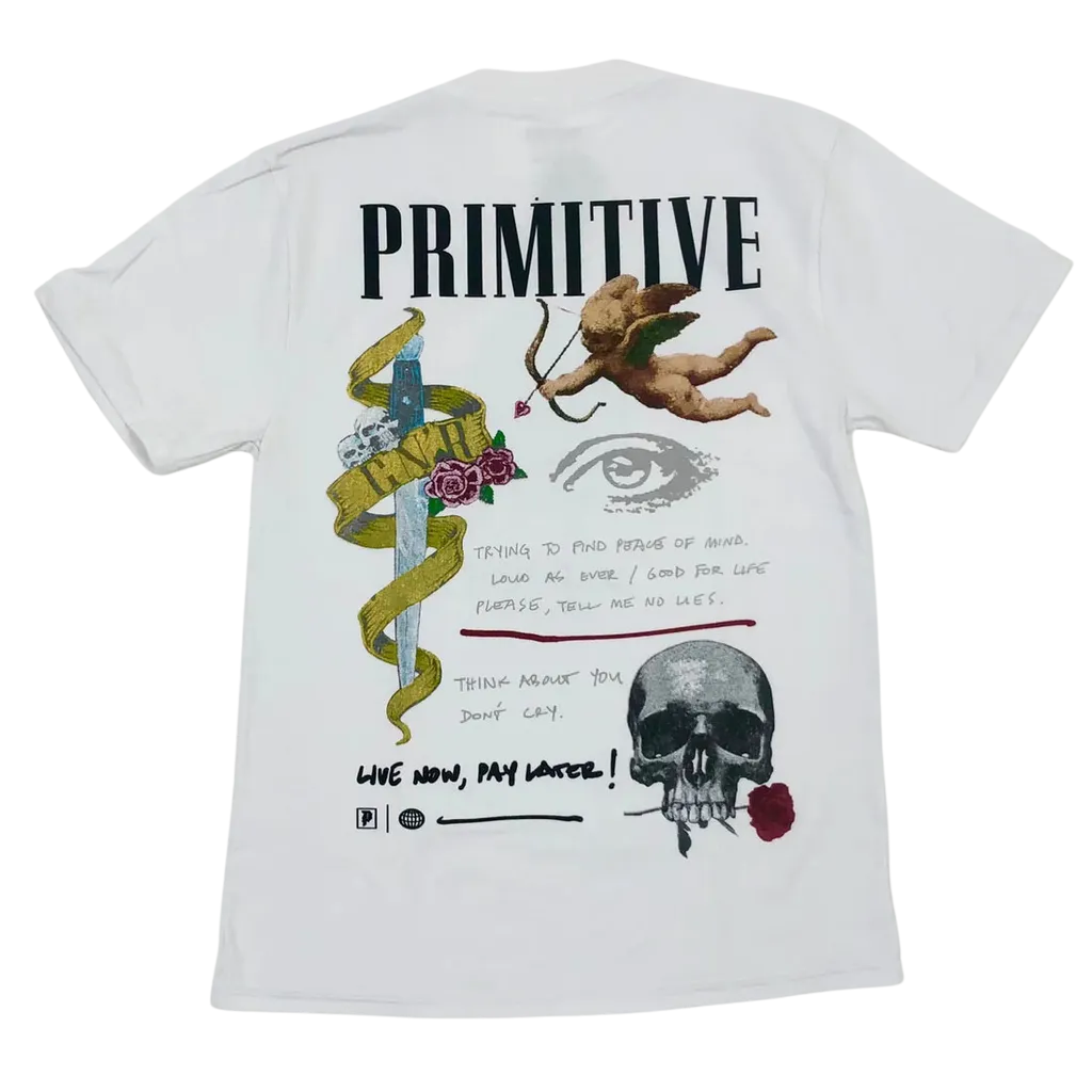 Primitive x GUNS N' ROSES Don't Cry T-Shirt (White)