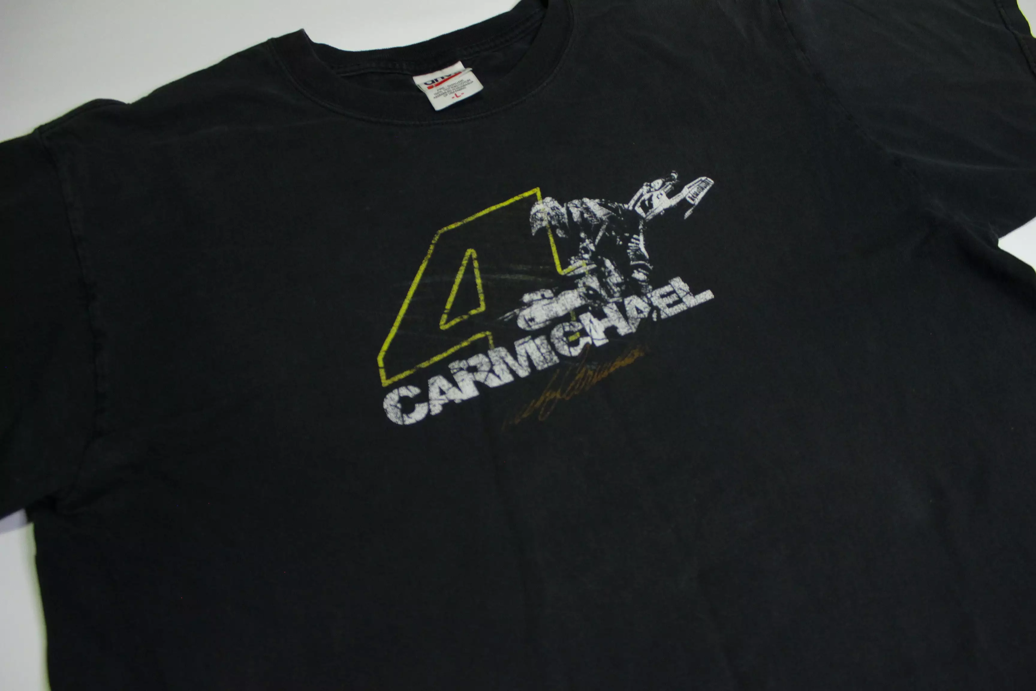 Ricky Carmichael #4 2000's Motocross G.O.A.T Racing T-Shirt