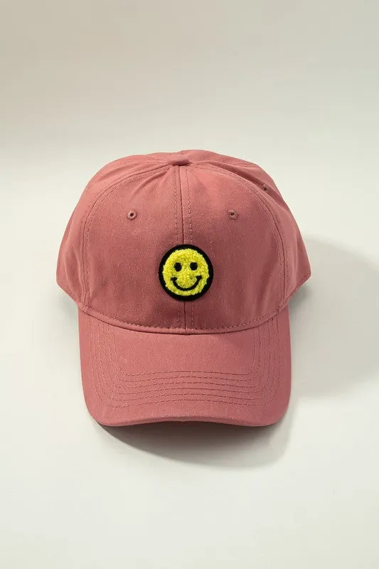 Smiley Face Baseball Cap