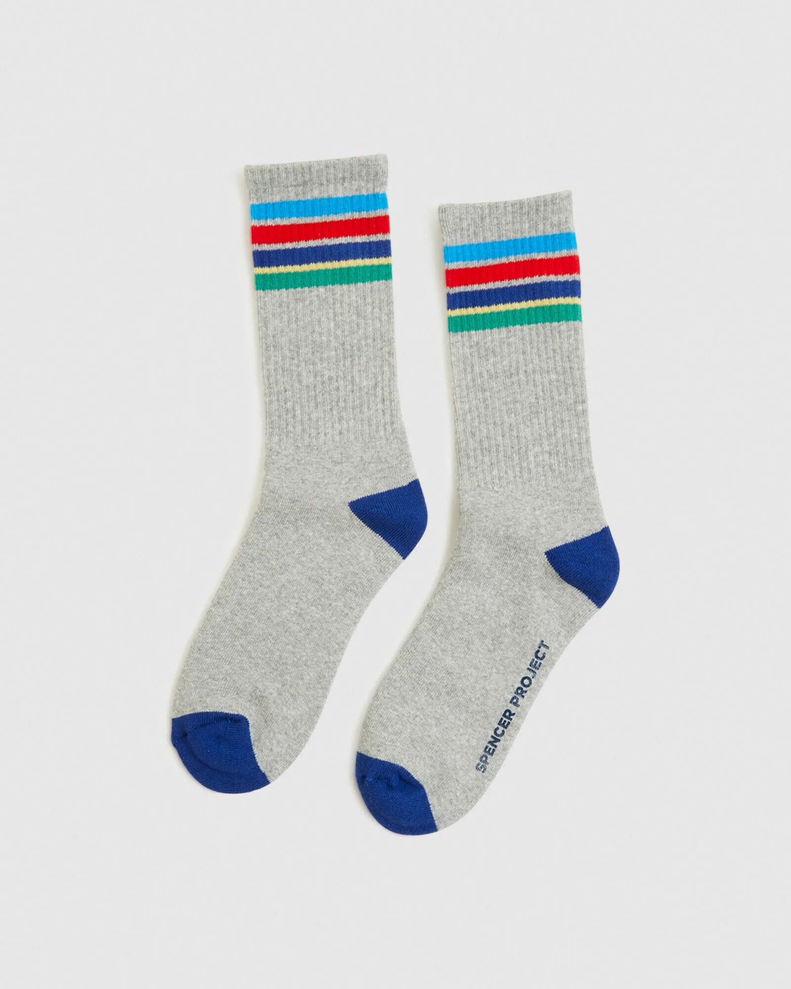 Spencer Project Primitive Socks 2 Pack White/Grey Marle