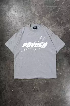 STARDUST LIGHT GREY MELANGE T-SHIRT