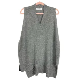 Storets Gray Wool Blend Lyla Oversized Sweater Vest NWT- Size S/M