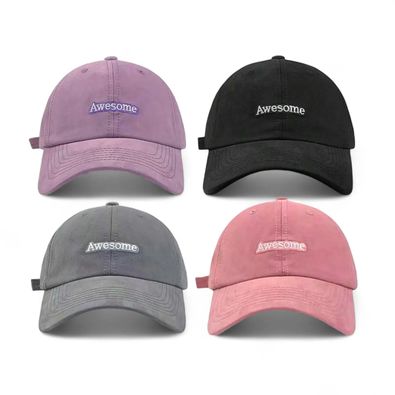 STRT Awesome Embroidered Baseball Cap His & Hers