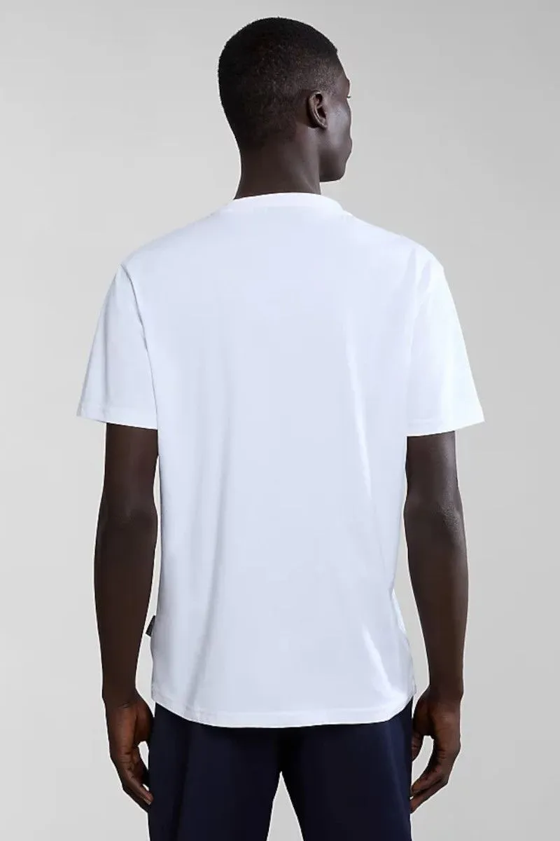 T-Shirt a Maniche Corte uomo Bianco