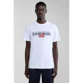 T-Shirt a Maniche Corte uomo Bianco