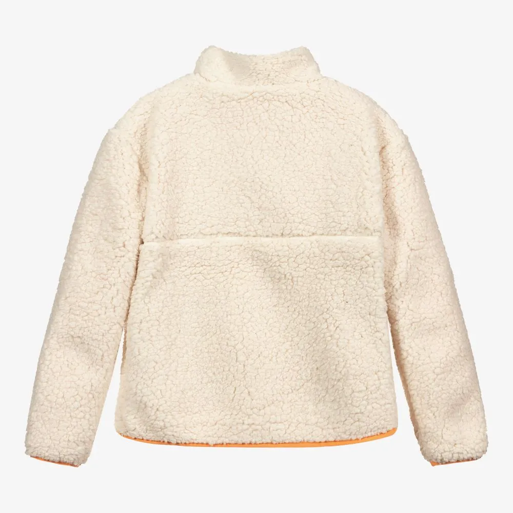 Teen Ivory Fleece Jacket