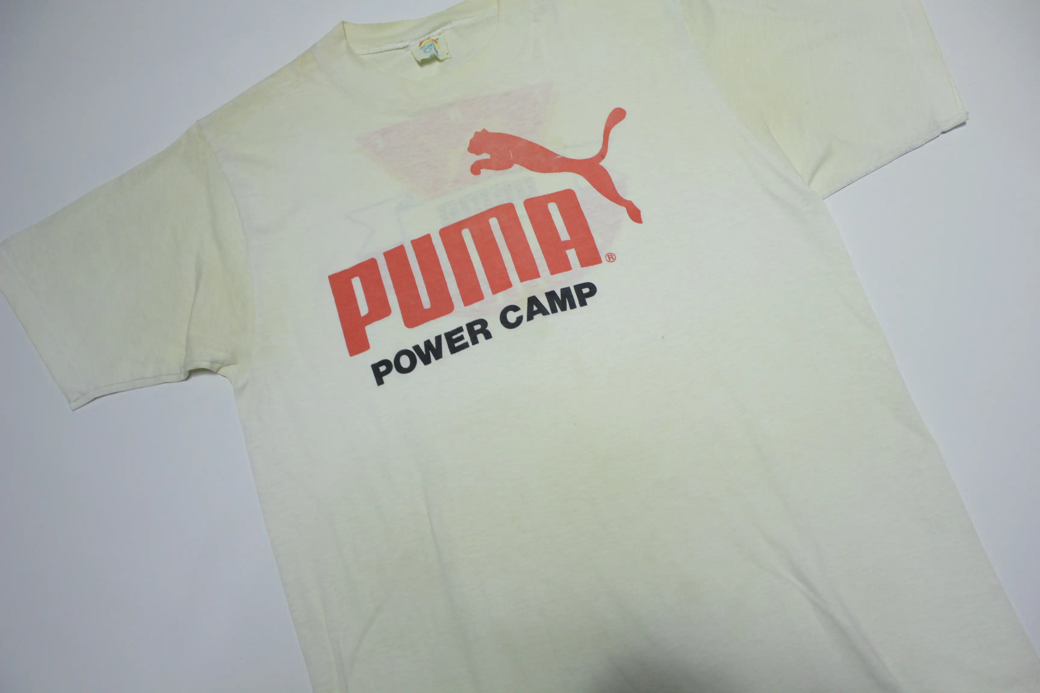 The Puma Challenge Power Camp Vintage 80's Cal Cru Single Stitch T-Shirt