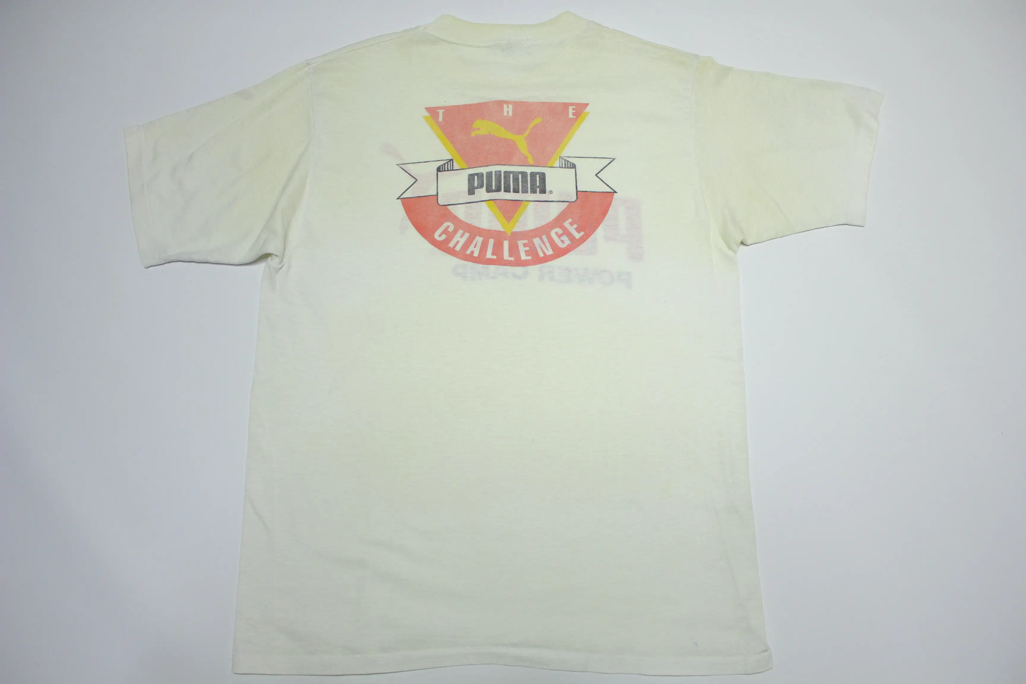 The Puma Challenge Power Camp Vintage 80's Cal Cru Single Stitch T-Shirt