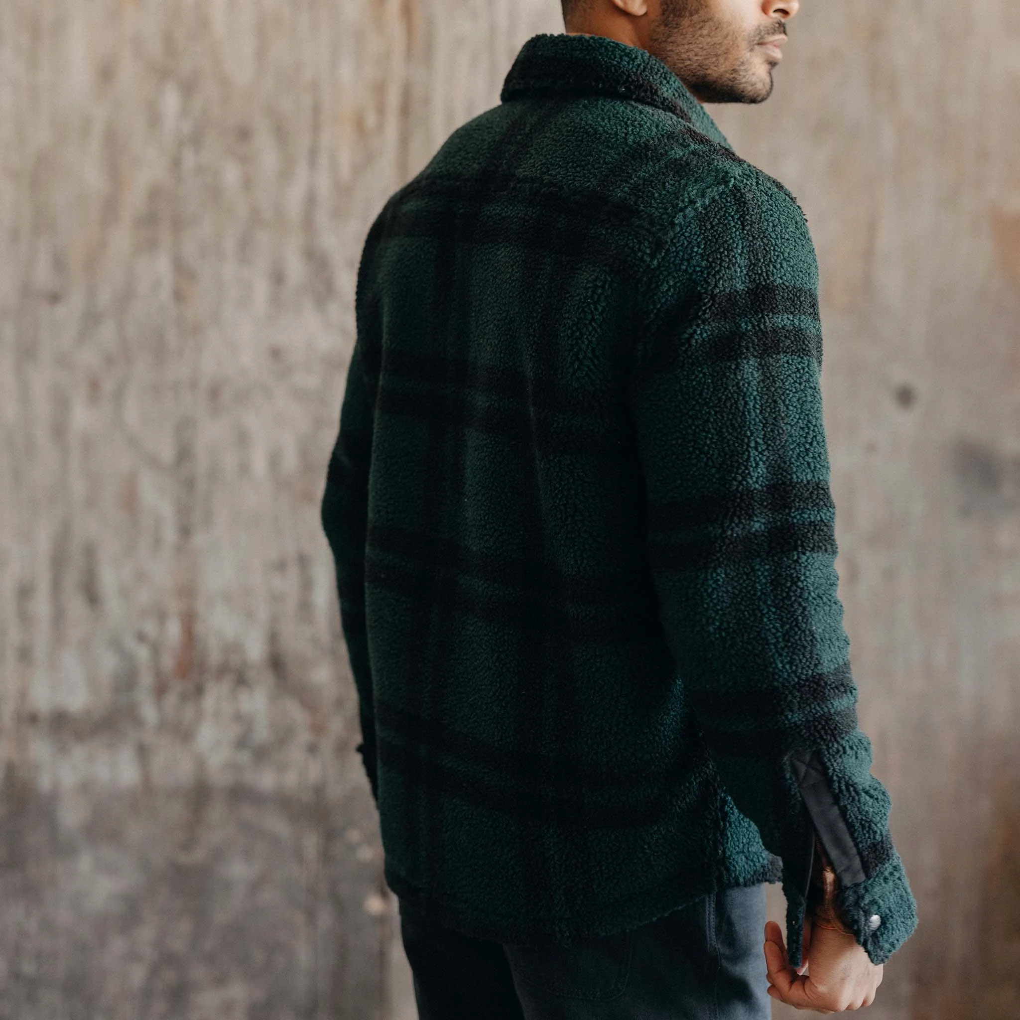 The Timberline Jacket in Dark Spruce Plaid