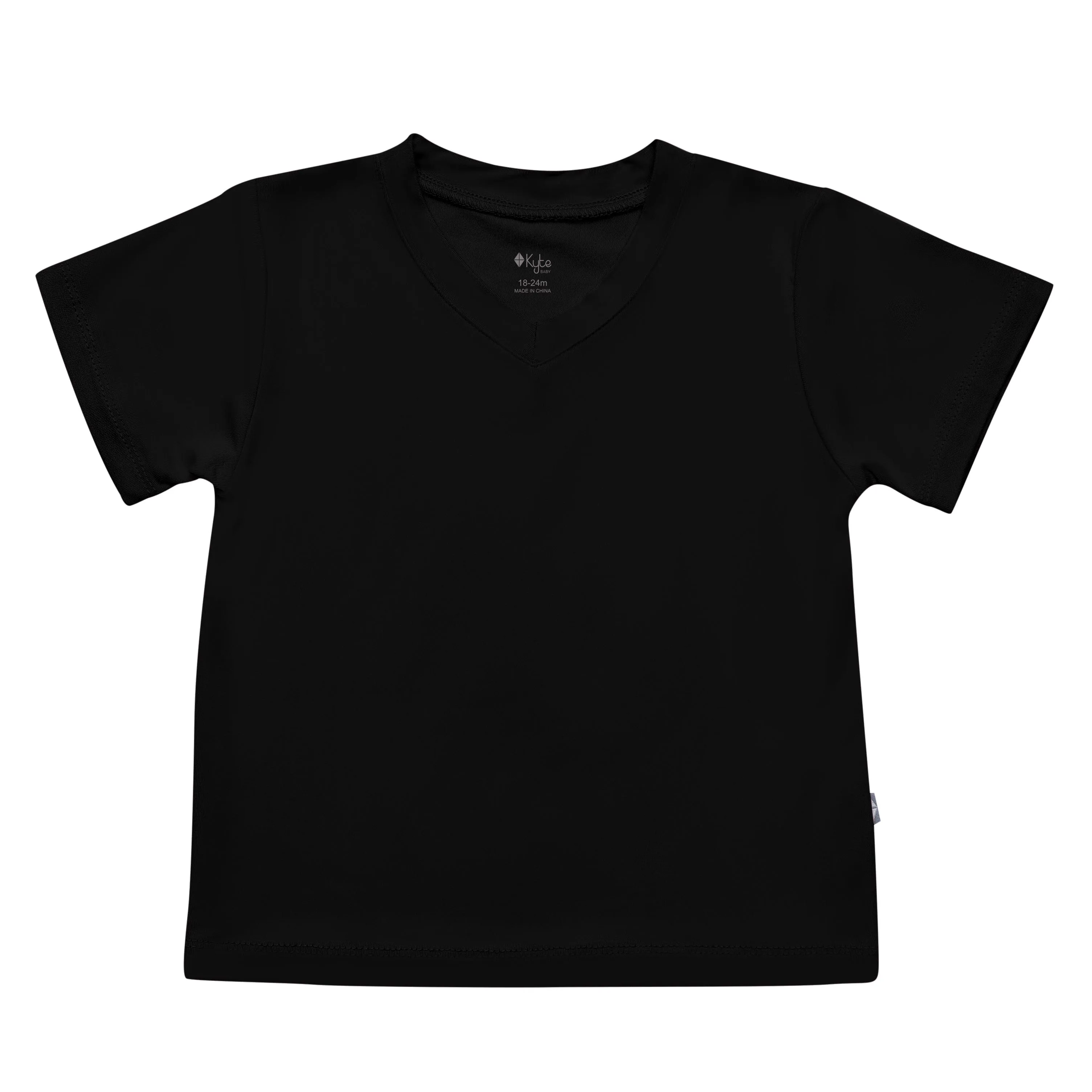 Toddler V-Neck Tee in Midnight