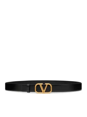 VLOGO SIGNATURE BELT IN CALFSKIN 30 MM