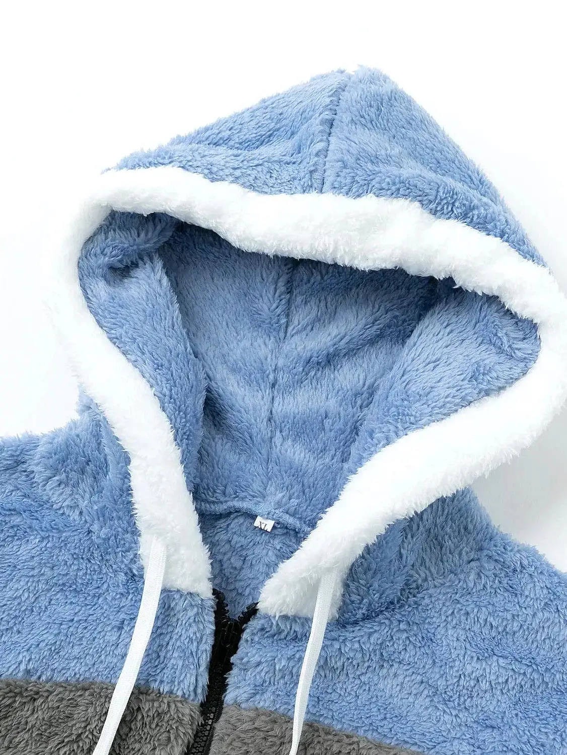 Winter Women's Sherpa Fleece Teddy Hooded Jacket